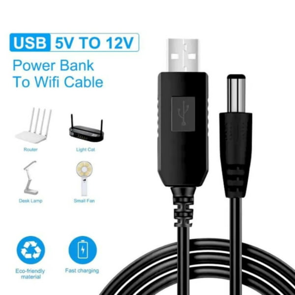 USB to DC Power Cable