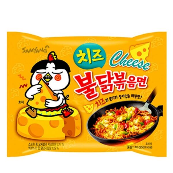 Samyang Spicy Cheese Chicken Ramen Noodles