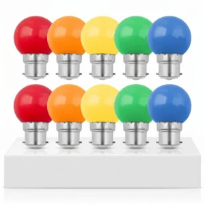1W LED B22 Color Bulb Vesak Lights