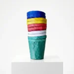Vesak Oil Paper Buckets 12Pcs Multicolor - Image 2