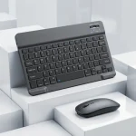 Portable Bluetooth Keyboard and Mouse Combo