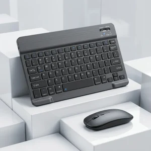 Portable Bluetooth Keyboard and Mouse Combo