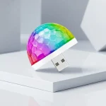 Mini USB LED Disco Ball 5-Pack
